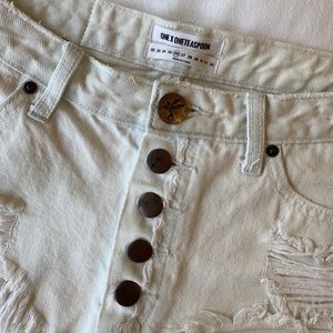 One Teaspoon Low Waisted Rollers